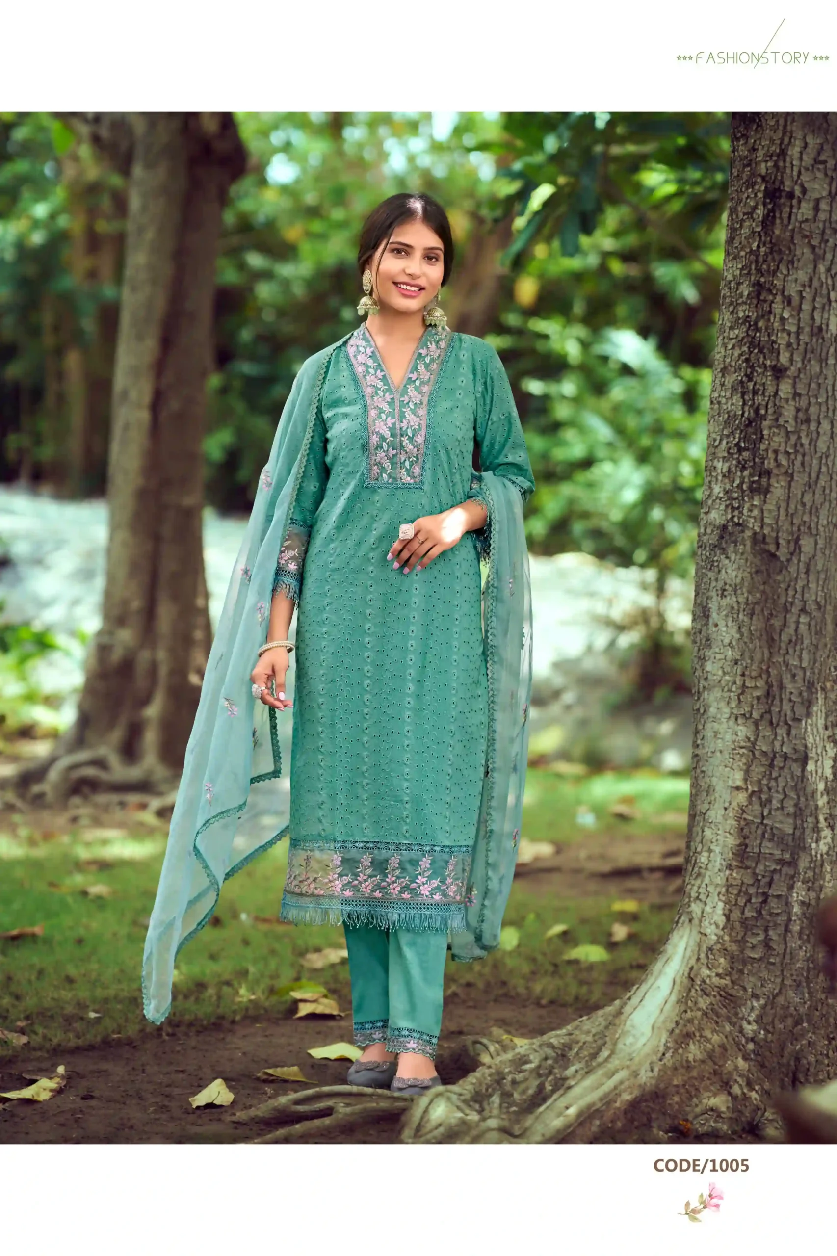 Ossm Summer Love Vol 02 Premium Cotton Wholesale Readymade Salwar Suit Catalog — Wholesale Salwar Suits, MPA wholesale from Surat - Gallery Image 3